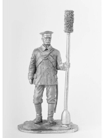 Оловянный солдатик Моряк-пушкарь №1, 1854-1855 г. г.