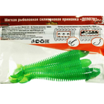Рыболовные, силиконовые приманки виброхвост RuBaits Bomb Ribster. Набор для рыбалки на щуку судака окуня форель. На спиннинг джиг микроджиг.