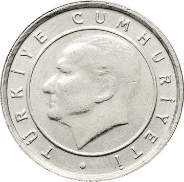 5 новых курушей 2005-2008 Турция