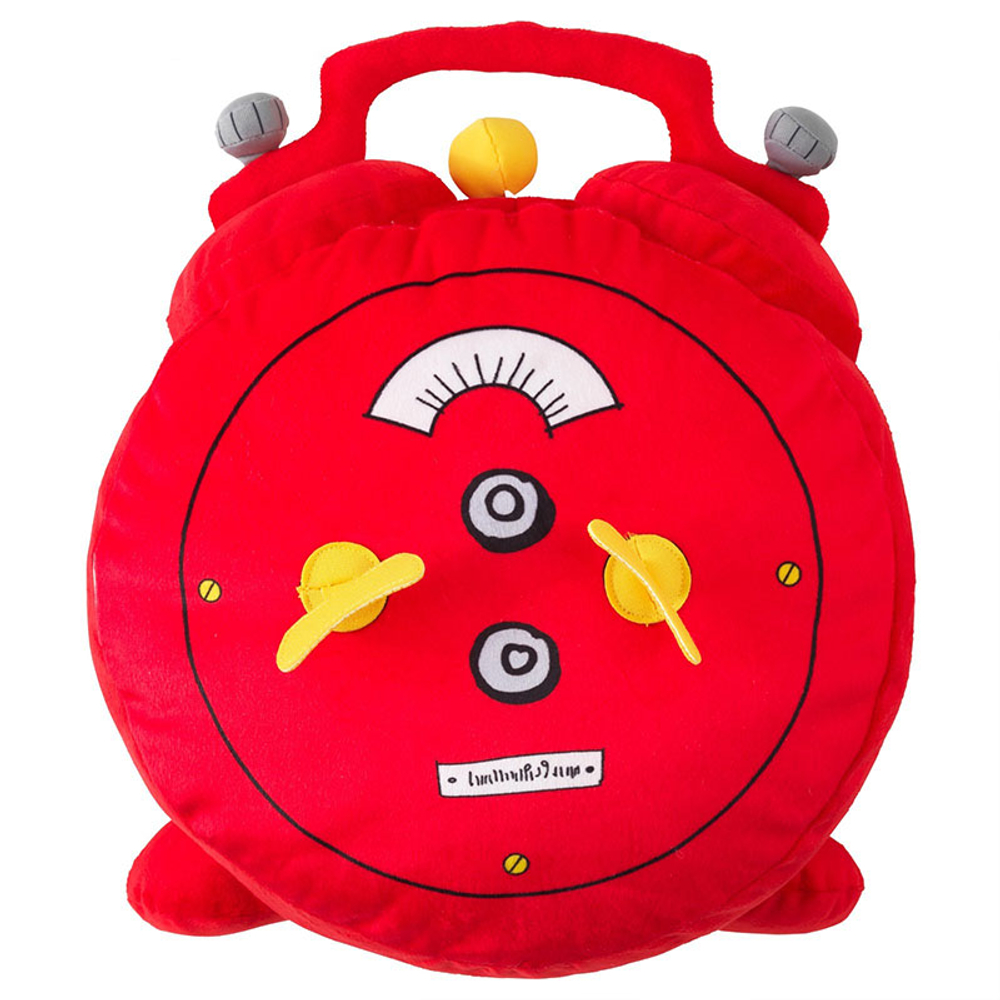 Мягкая игрушка FUR TOYS БУДИЛЬНИК, 35 см, полиэстер