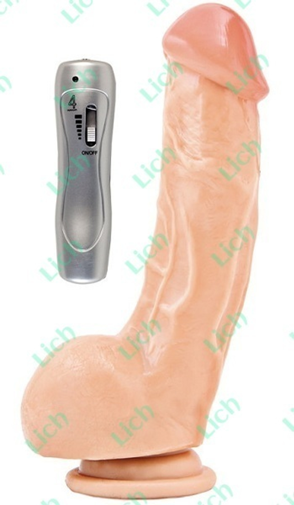 Вибратор RealStick #121 телесный длиной 19 см