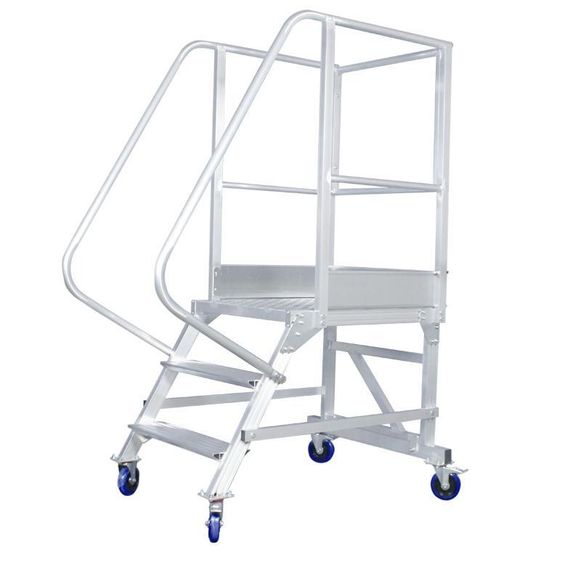 Вышка - стремянка разборная на колесах (150 кг) MEGAL ВС-0.8