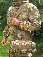 Рюкзак тактический Legioner 55 л с подсумками Cordura 600D Мультикам