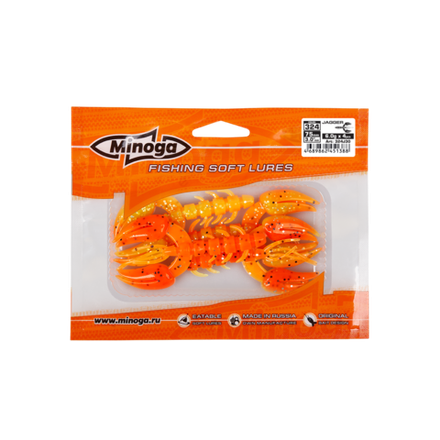 Силиконовая приманка JAGGER 3,0"(4шт) 75мм, цвет 324