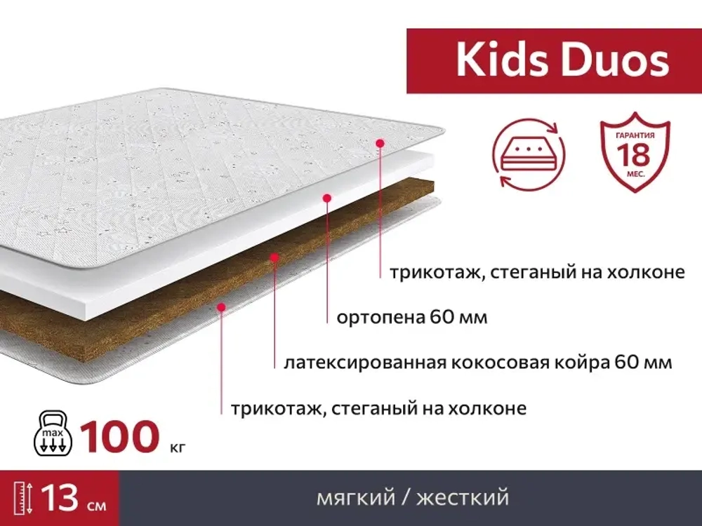 Матрас Kids Duos