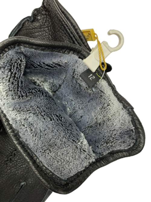 Перчатки. Мужские. Наружний шов. Материал верха: Кожа оленя. Подклад: Плюш-флис. 5 шт в упаковке.