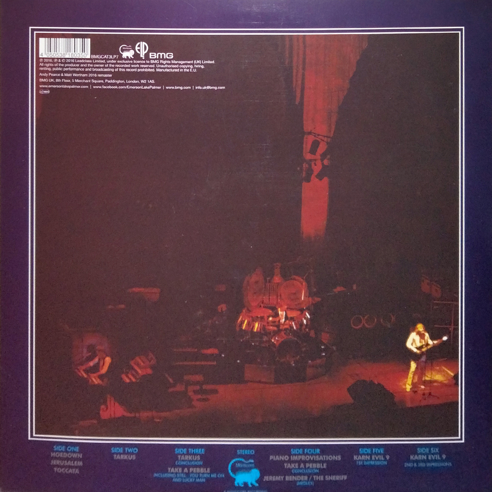 Emerson Lake & Palmer / Welcome Back, My Friends, To The Show That Never Ends - Ladies And Gentlemen (3LP)