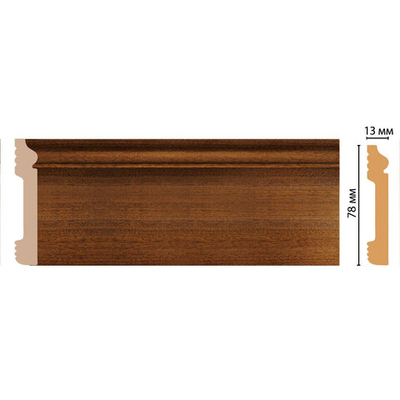 Плинтус Decomaster D005 D005-75 ДМ