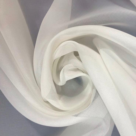 Креп тюль "Однотонка". Молочный. Оптом. Ш-280 см. Турция. A800-04