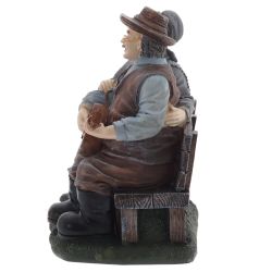 GAEM Фигурка декоративная "Бабушка с дедушкой", L17 W11 H18 см, 2в.