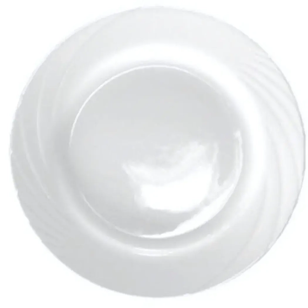 Тарелка фарфоровая десертная 20см «Голубка» Белье