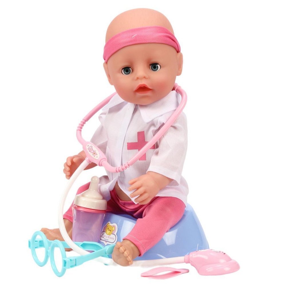 Пупс функциональный с аксесс., коробка LD68000A-5