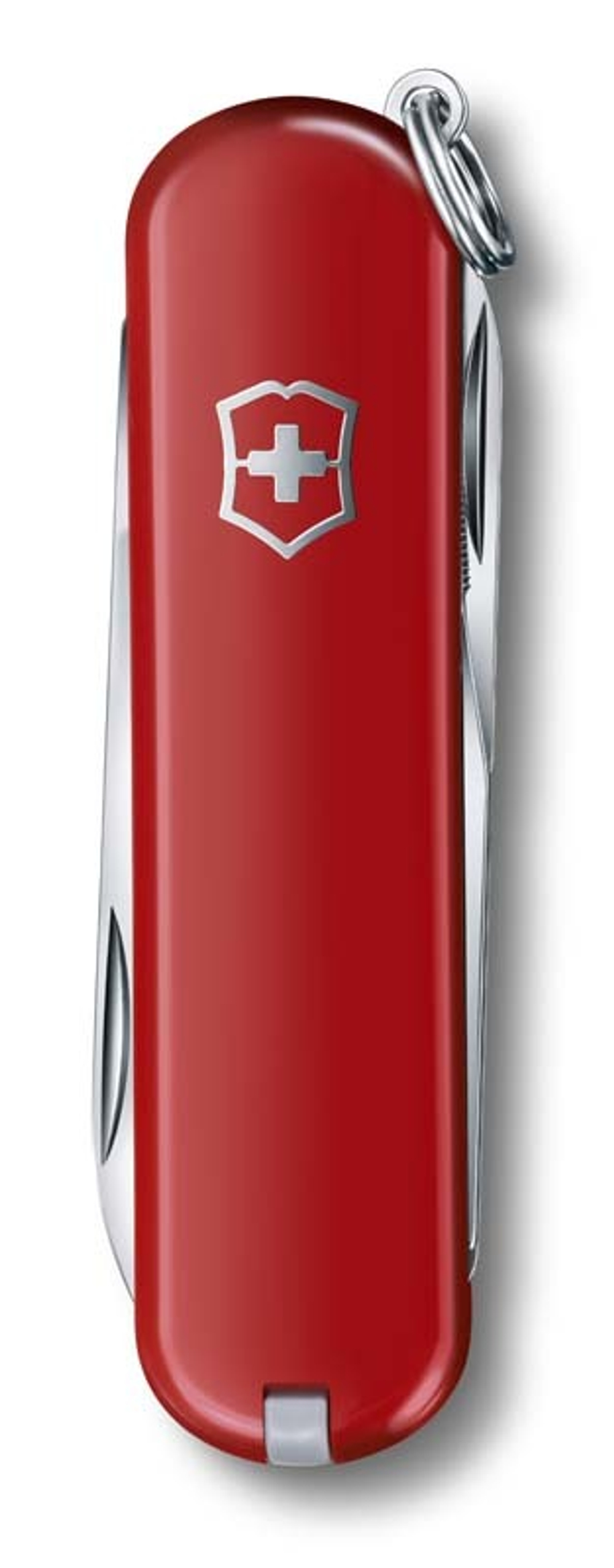 Нож-брелок VICTORINOX NailClip  65 мм, 8 функций, красный VC-0.6463