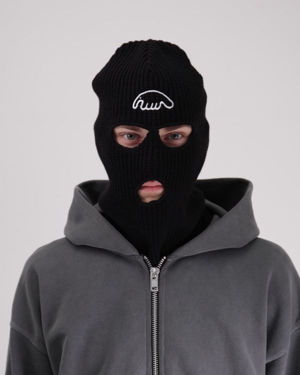 Балаклава Mask Logo Черная - фото 3