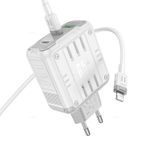 Зарядное устройство для Lightning Hoco C139A PD65W(2C1A) (white)