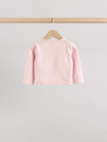 Кардиган для малышей Next Q61-167, 2 шт., Розовый, Бежевый