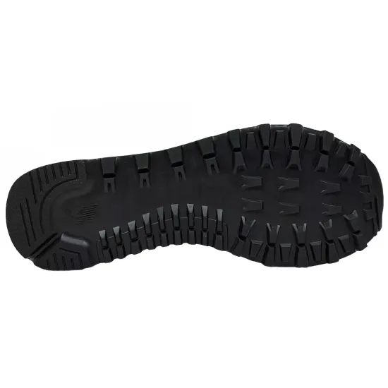 Кроссовки New Balance 574 High Leather Blue с мехом