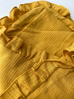 Муслиновый комплект на выписку лето "With Love Платье" 4 пр. (Одеяло, пояс, платье, шапочка) (Цвет: Серый)