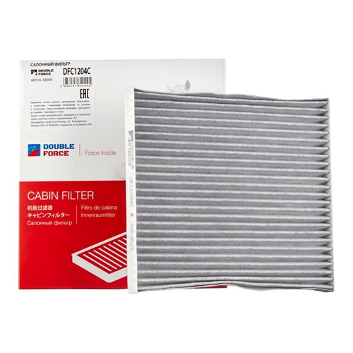 Фильтр салонный DOUBLE FORCE (угольный) DFC1204C