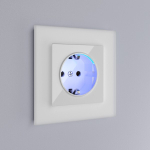 Рамка на 1 пост Favorit (белый матовый,стекло)