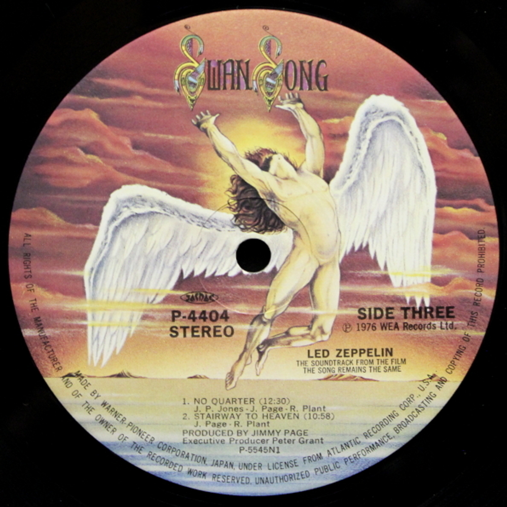 Led Zeppelin / The Song Remains The Same (2LP)