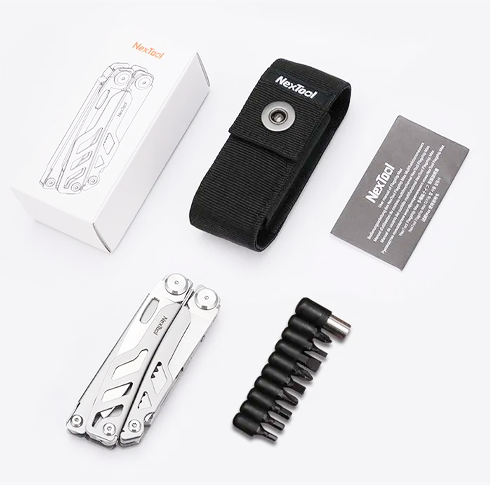 Мультитул Nextool Flagship Max, серый (NE20310A)