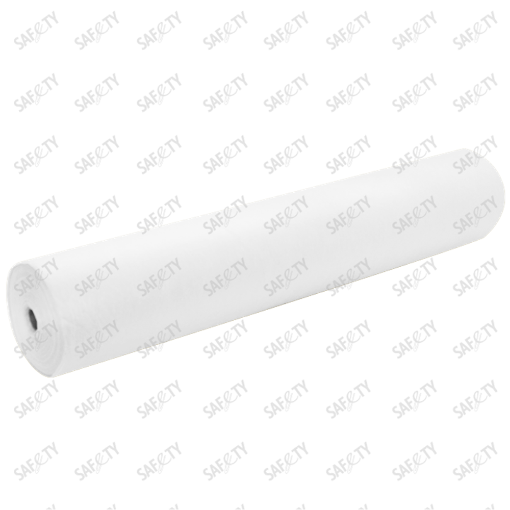 Простыни СЕЙФИТИ 80х200 см, спанбонд, 12г/м2, БЕЛЫЕ, 100 шт/рул