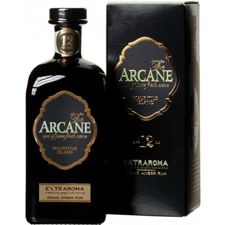 Ром The Arcane Extraroma Grand Amber 12 Years Old gift box, 0,7 л.