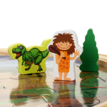 Развивающая игрушка Деревянная дорога 39 эл, коробка C-41886