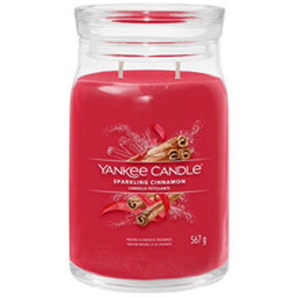 Yankee Candle Sparkling Cinnamon Signature Candle 567.0g