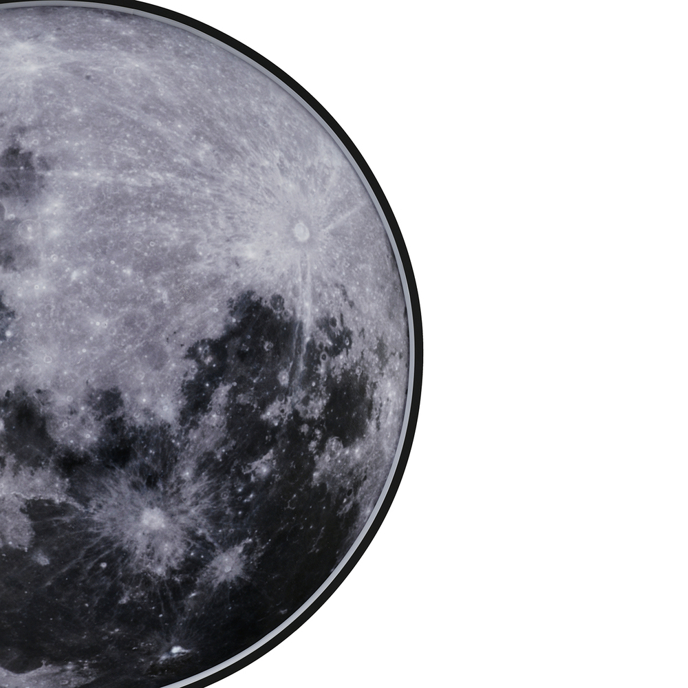 Настенно-потолочный светодиодный светильник 47Вт, 3760Лм, 4000К, Ra>80,  металл/силикон, чёрный