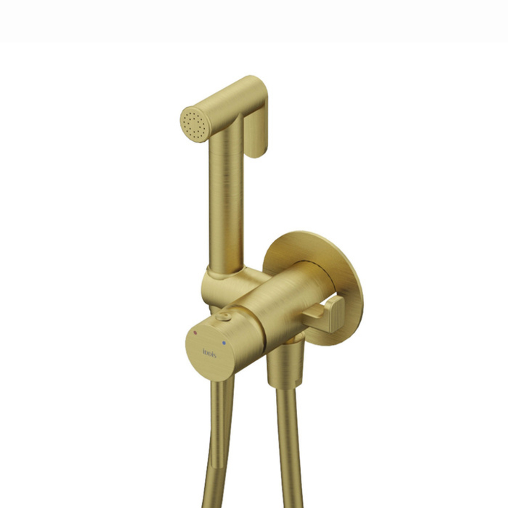 Смеситель гигиенический встр. матовое золото IDDIS 005MGR0i08 15962