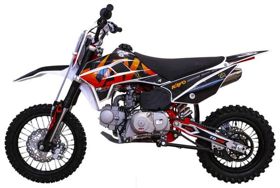 Мотоцикл KAYO Mini TD125 2024 PITBIKE