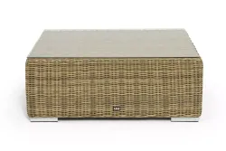 "Капри" журнальный столик плетеный, цвет соломенный