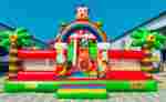 Коммерческий надувной батут «Дракоша и Друзья», 14*7*7 м