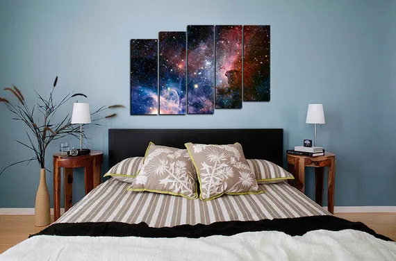 Модульная картина "Туманность звезд"