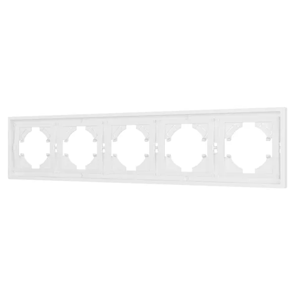 Рамка пластиковая FRM-TENDO-PL-5-WH (Arlight, -) 053851