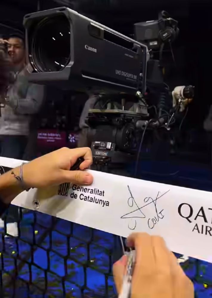 Центральный корт с Итогового турнира Premier Padel Tour Finals Barcelona 2024