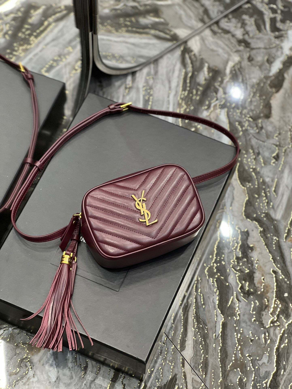 Yves Saint Laurent Lou Camera Belt Bag 16 cm