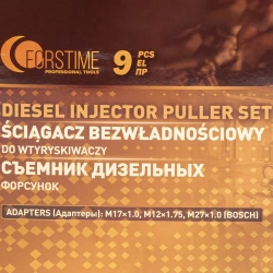 Съемник дизельных форсунок, набор 9пр. FORSTIME FT-909G5