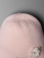 Шапка-чепчик для девочек на осень