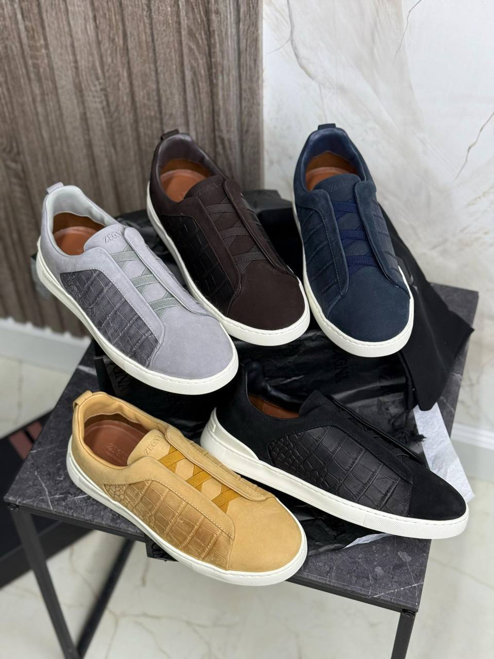Кеды Zegna