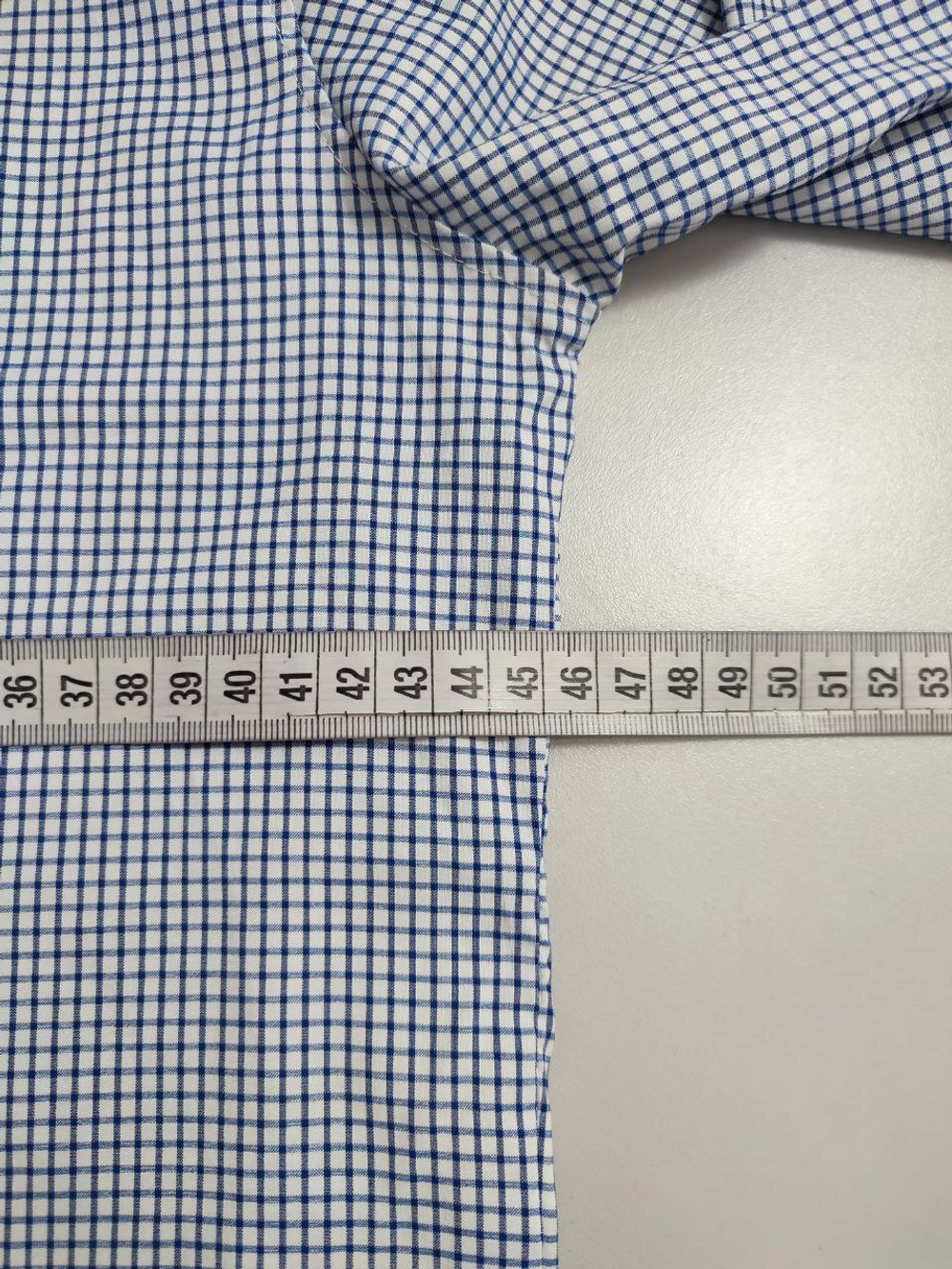 Рубашка Asan в мелкую клетку 46 размер