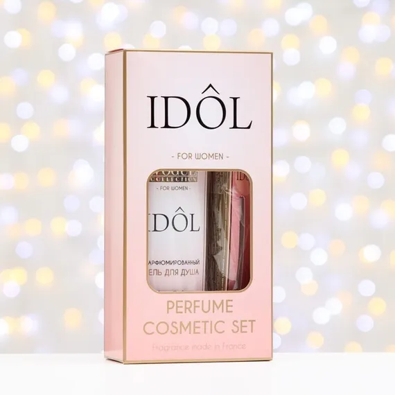 Подарочный набор женский IDOL pour femme, гель для душа 250 мл, парфюмерная вода 30 мл