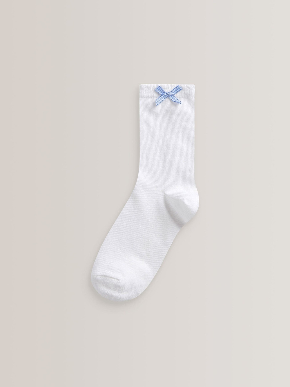 Носки хлопковые школьные для девочки Next A45-548, 5 шт, Белый