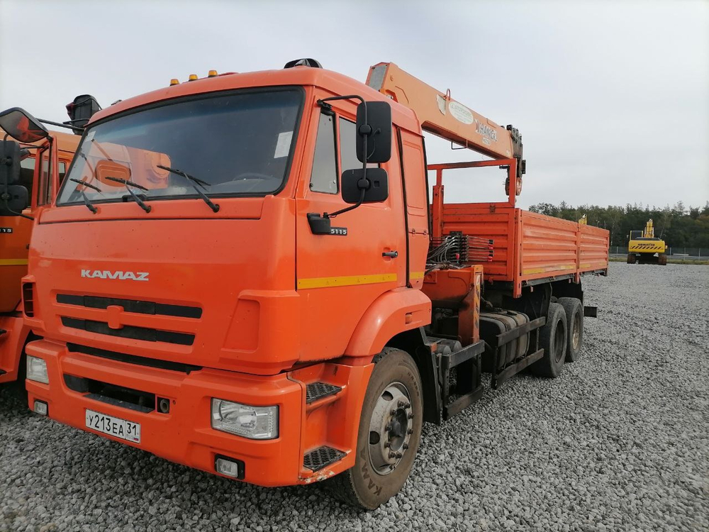 Агропромсервис 4382* на шасси КамАЗ 65115 6x4 Бортовой с КМУ 438230 (Дизельный, 11,8 л, 300 л.с., МТ