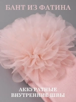 Повязка на голову бантик для девочки