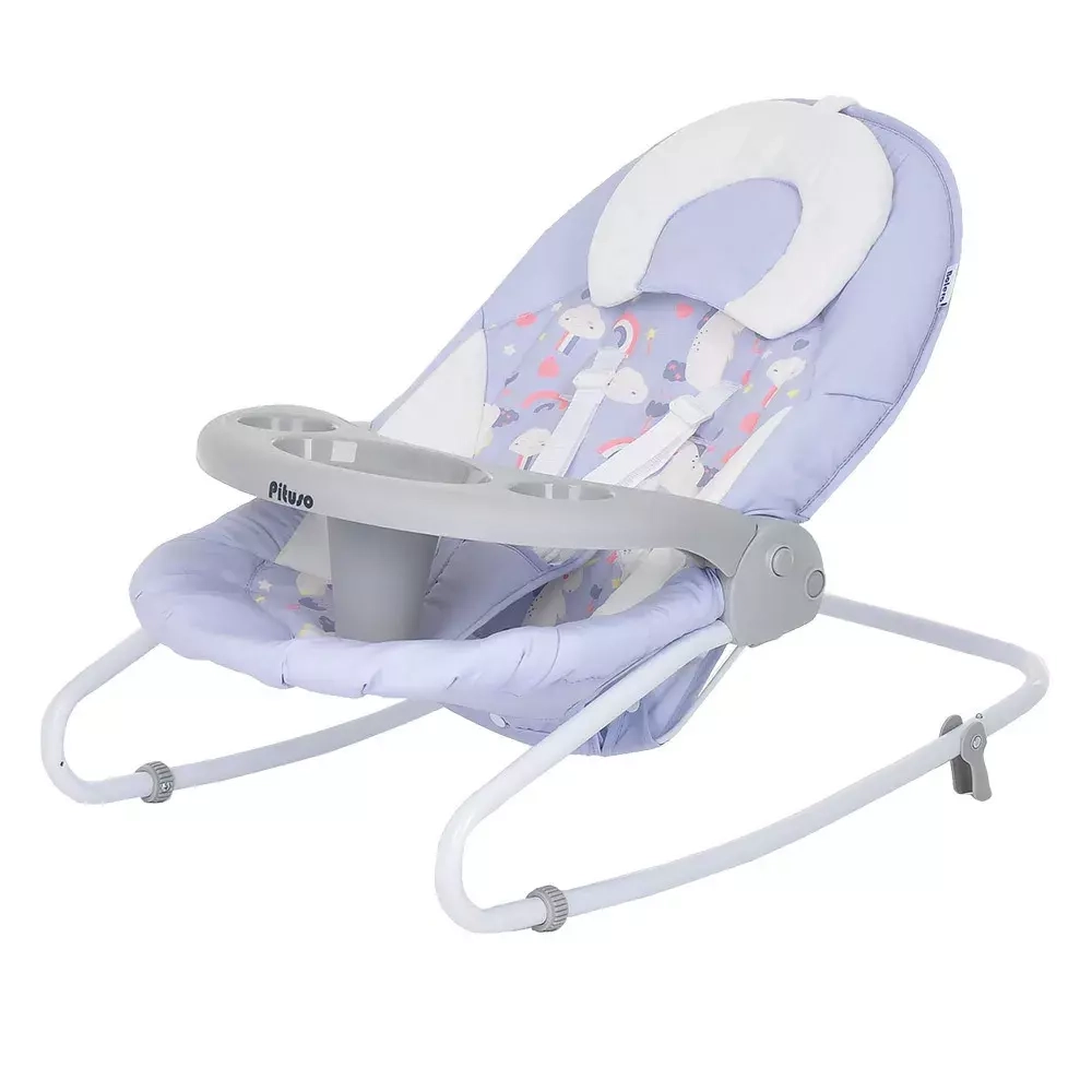 PITUSO электрокачели 2 в1 Bolero Light purple/Сиреневый,74*59*79см