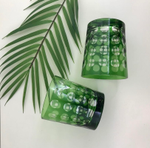 Набор бокалов красных и зелёных PAC.010