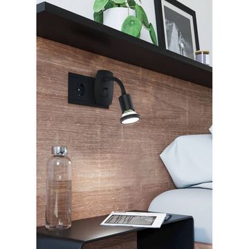 Спот 1*GU10 300913 черный PARRINI Eglo